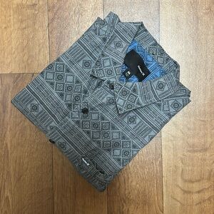 Hurley Button Down Print Shirt